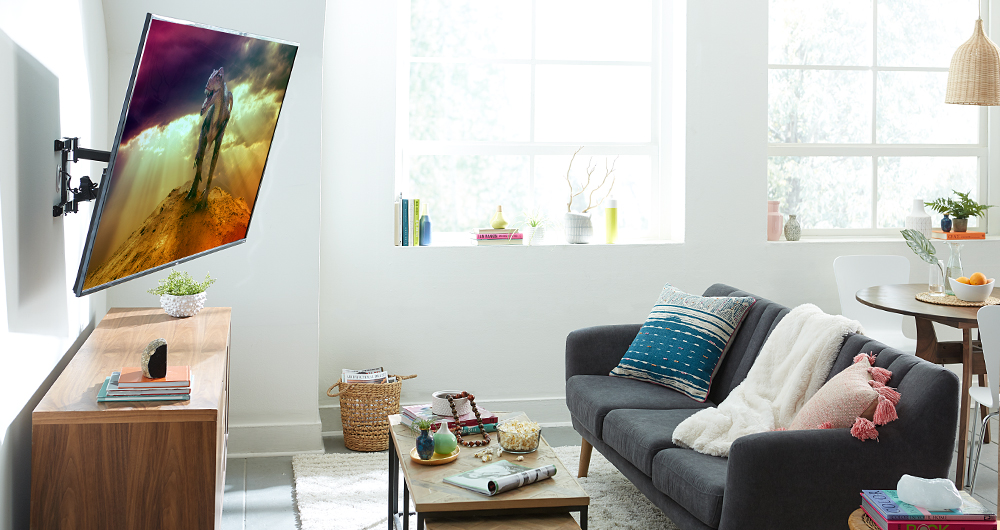 Full motion tv wall mounts